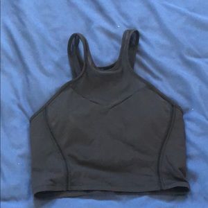 Lululemon high neck, long sports bra
